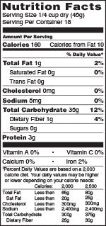 Della Organic Light Brown Rice, 12 lbs