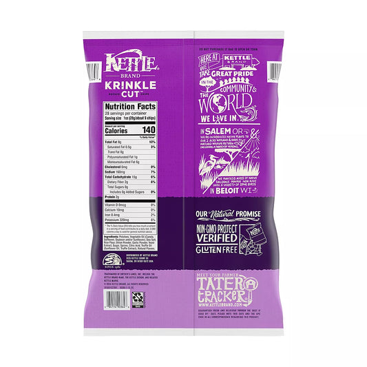 Kettle Brand Truffle Oil & Sea Salt Potato Chips, 28 oz