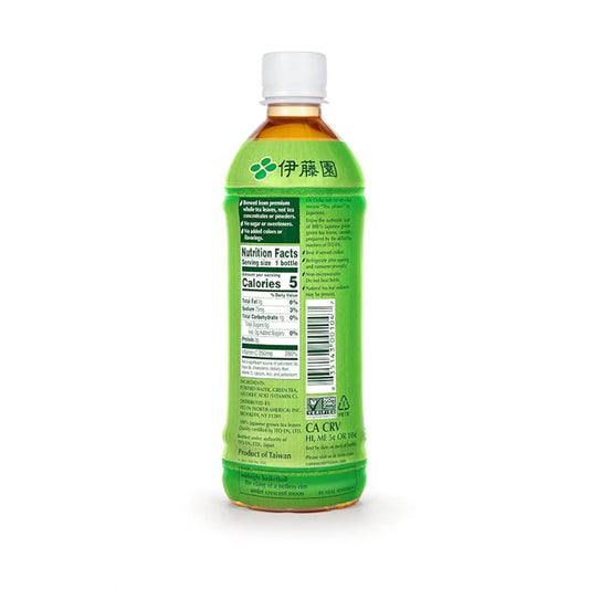 ITO EN Oi Ocha, Unsweetened Green Tea, 16.9 fl oz