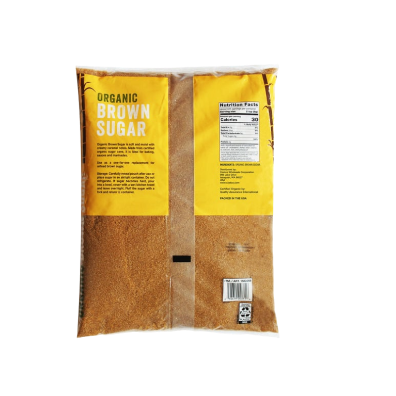 Organic Brown Sugar, 7.5 lbs