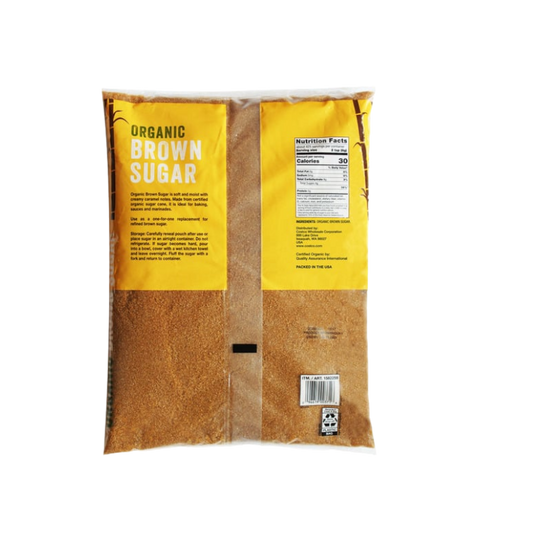 Organic Brown Sugar, 7.5 lbs