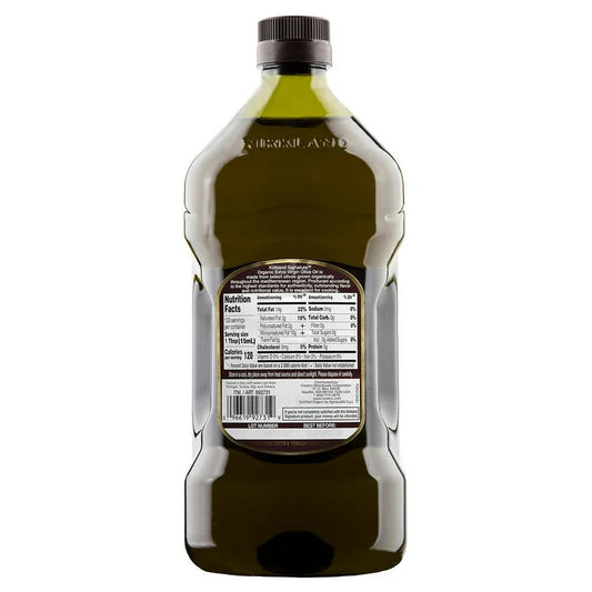 Kirkland Signature, Organic Extra Virgin Olive Oil, 2 L