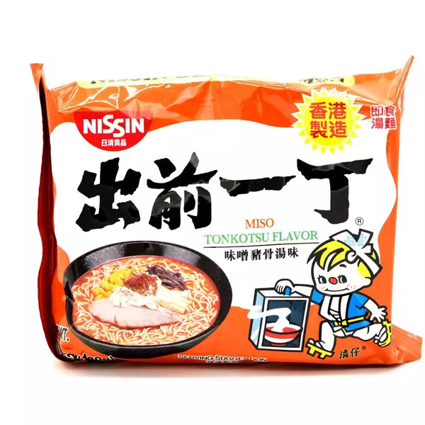Nissin Miso Tonkotsu Pork Instant Noodles