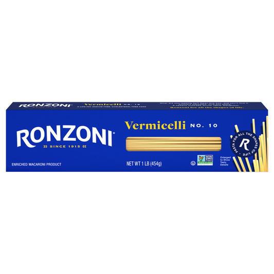 Ronzoni Vermicelli, , Long, Thin, Non-GMO Pastalb