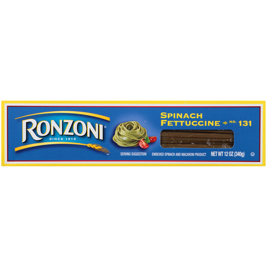 Ronzoni Spinach Fettuccine