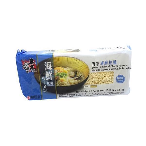 Wu-Mu Steam Seafood Flavor Ramen