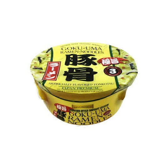 Shirakiku Goku-Uma Tonkotsu Spicy Ramen Cup