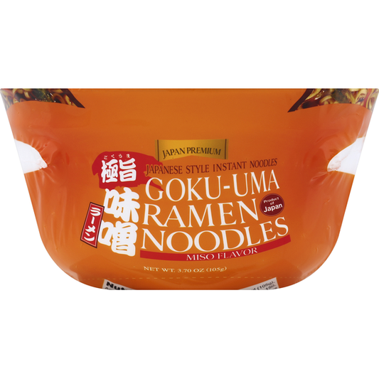 Goku Uma Ramen-Noodles, Miso Flavor