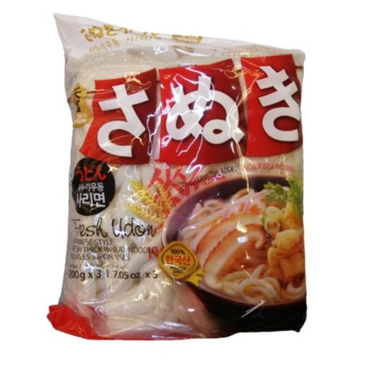 Japanese Style Fresh Thick Wheat Noodles