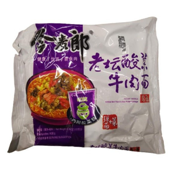 JML Noodles Beef & Sour Cabbage With Pickled Mustard Instant Noodles