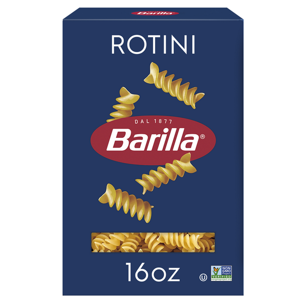 Barilla Rotini - Non-GMO Pasta Made with Durum Wheat Semolina & Kosher Certifiedlb