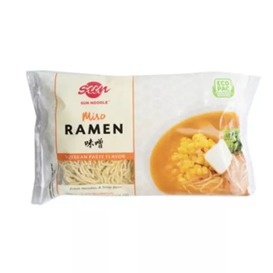 Sun Noodle Nama Miso Ramen With Soup - Servings
