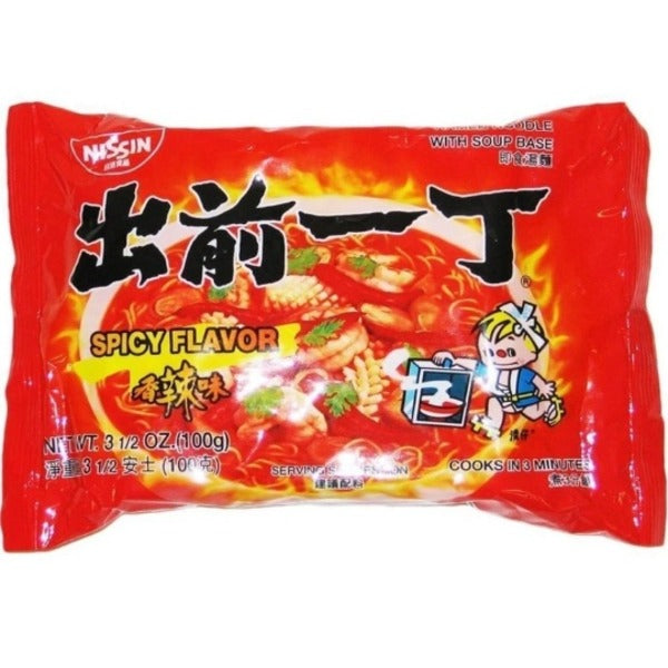 Nissin Spicy Flavor Demae Ramen