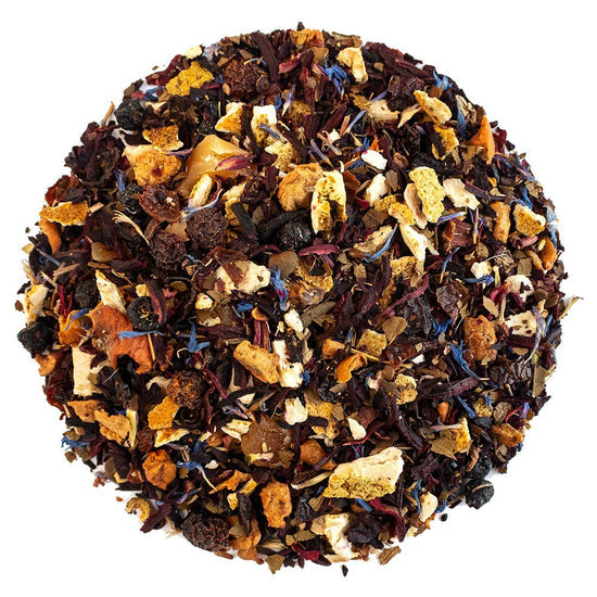 Blueberry Mango Coconut Fruit Tisane