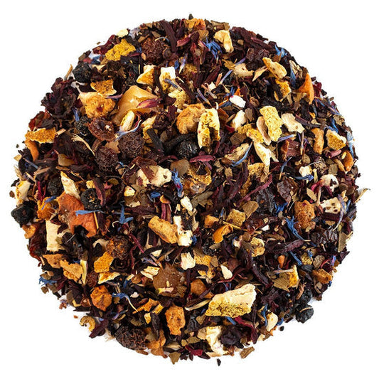 Blueberry Mango Coconut Fruit Tisane