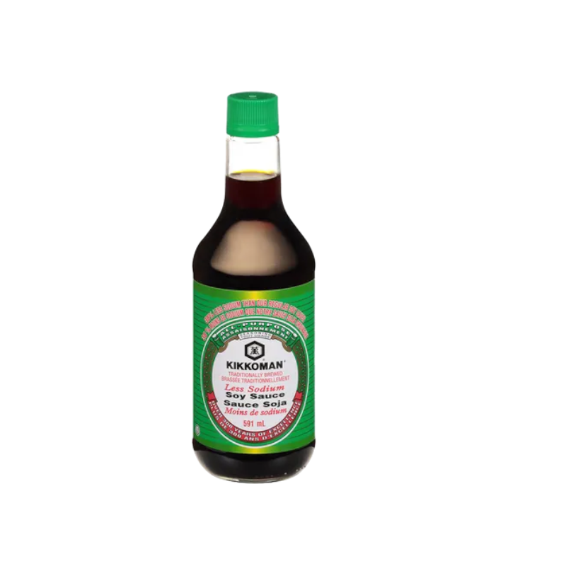 Kikkoman Less Sodium Soy Sauce 20 oz
