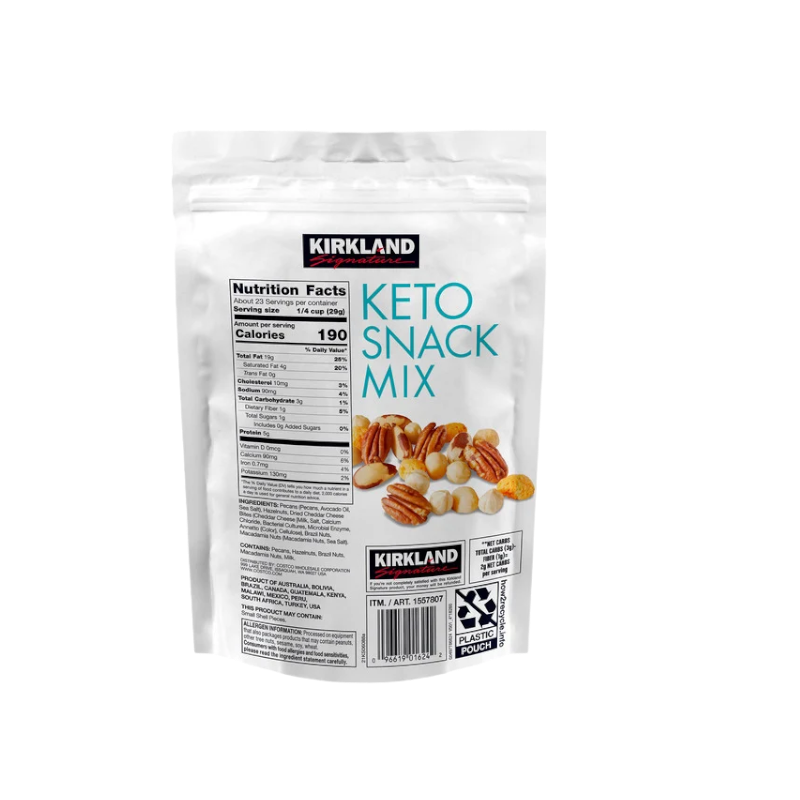 Kirkland Signature Keto Snack Mix, 24 oz