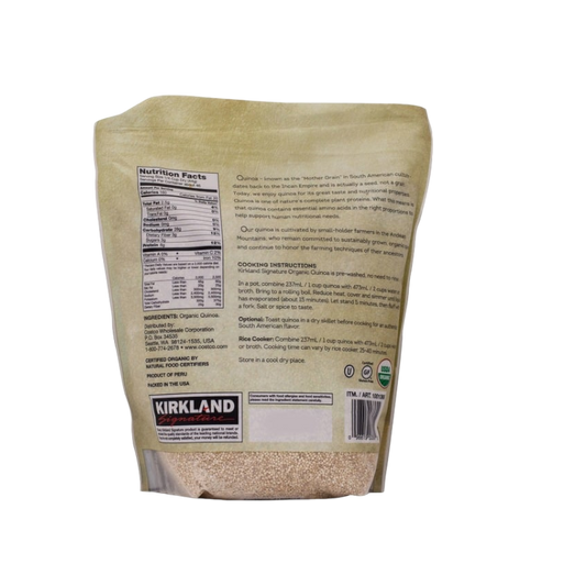 Kirkland Signature Organic Quinoa, 4.5 lbs