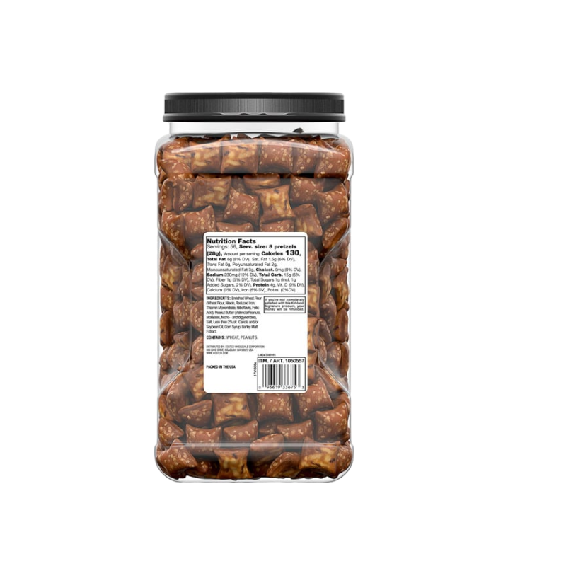 Kirkland Signature Peanut Butter Pretzels Nuggets, 55 oz