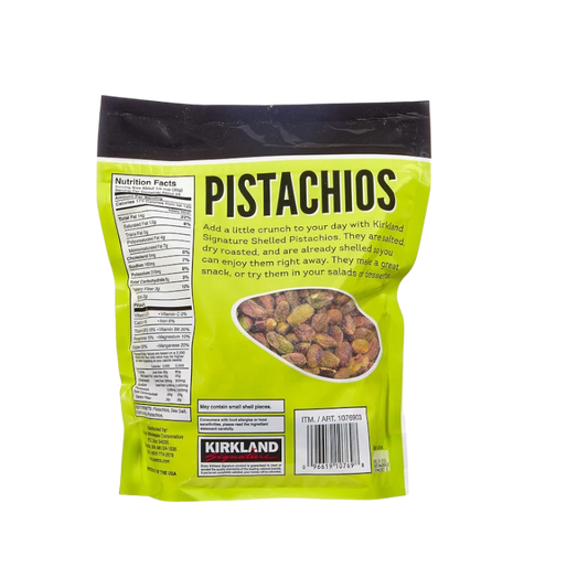 Kirkland Signature Shelled Pistachios, 24 oz