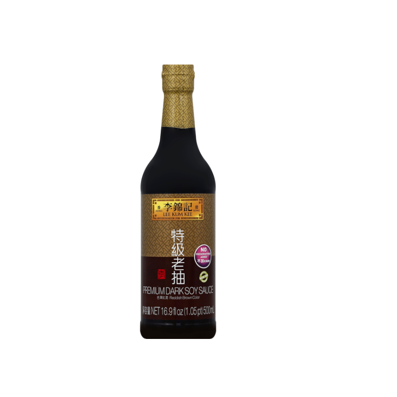 Lee Kum Kee Soy Sauce, Premium, Dark 16.9 pz