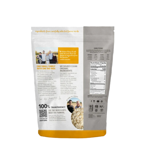 One Degree Organic Rolled Oats, 5 lbs