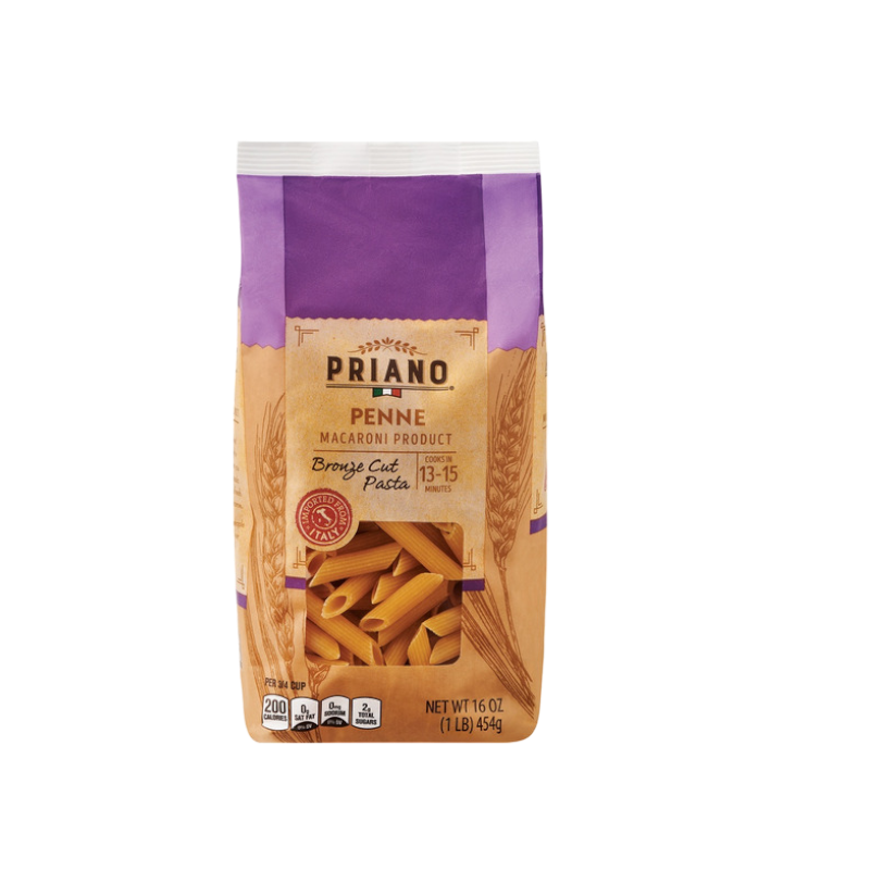 Priano Bronze Cut Penne 16 oz
