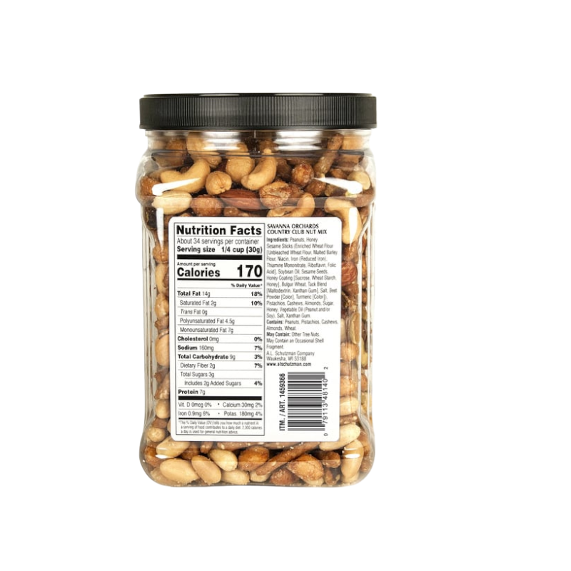 Savanna Orchards Country Club Nut Mix, 36 oz