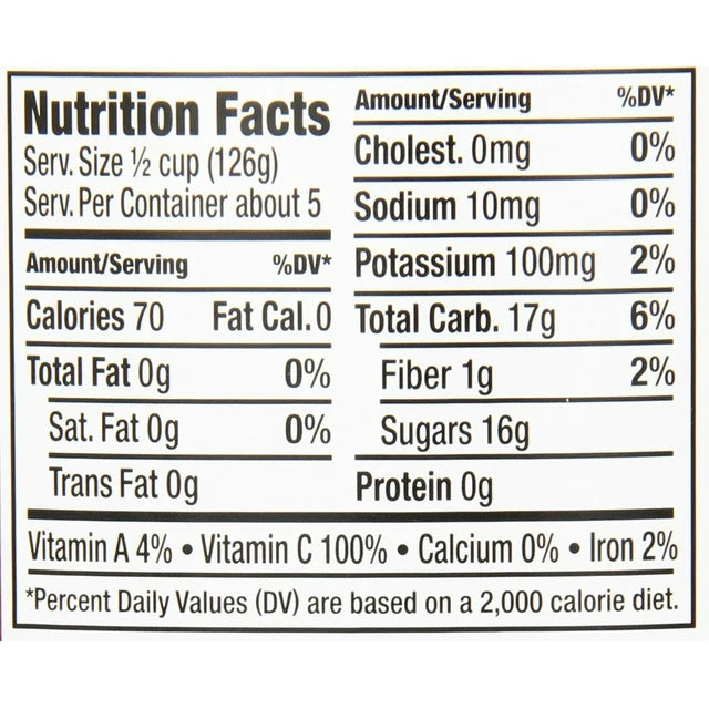 Kirkland Signature Sliced Peaches, 4 x 24 oz