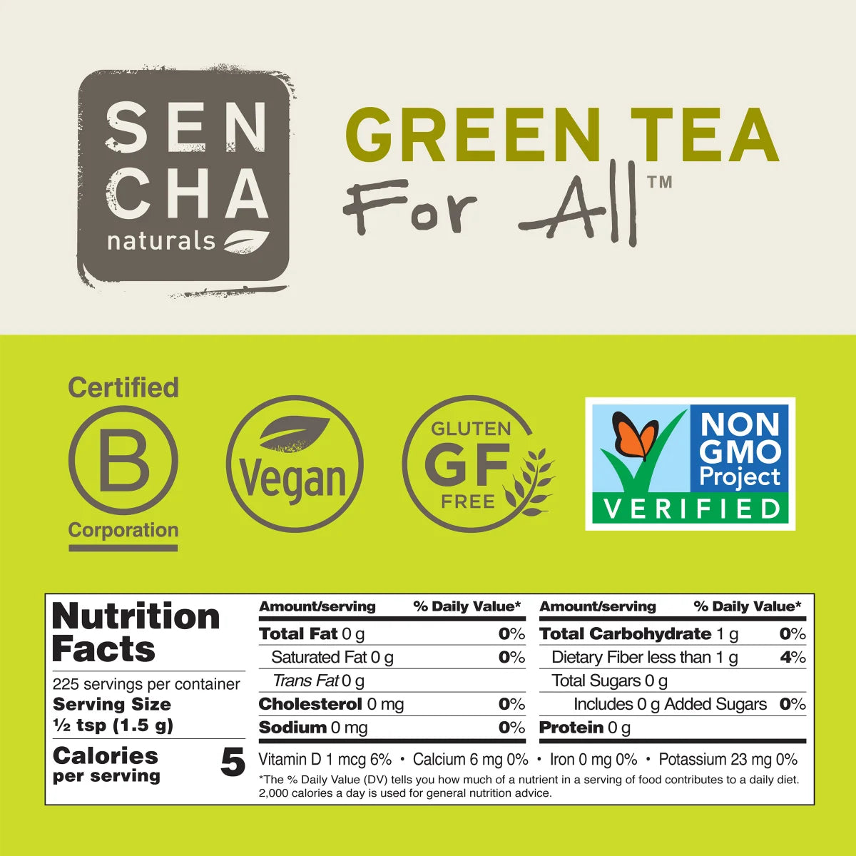 Organic Matcha Green Tea Powder, 12 oz