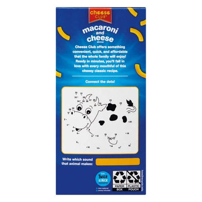 Cheese Club's Macaroni And Cheese Dinner 7.25 oz