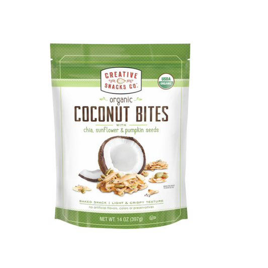 Creative Snacks Co. Organic Coconut Bites, 12 oz