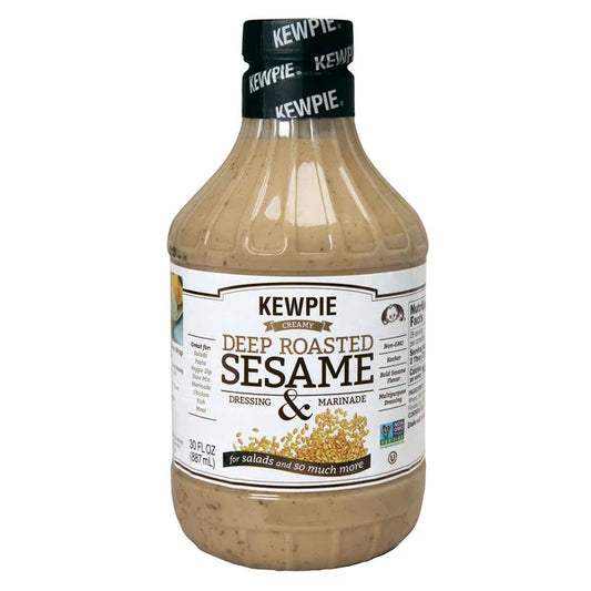 Kewpie Deep Roasted Sesame Dressing & Marinade, 30 oz