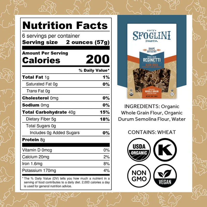 Whole Grain Reginetti