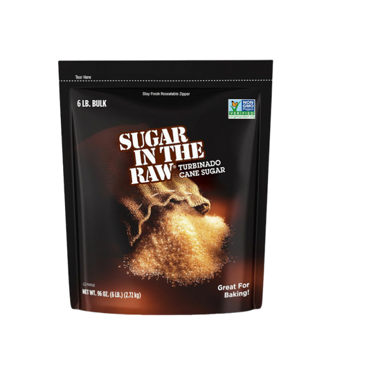 Sugar In The Raw Turbinado Cane Sugar, 96 oz