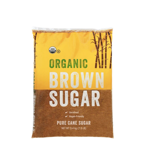 Organic Brown Sugar, 7.5 lbs