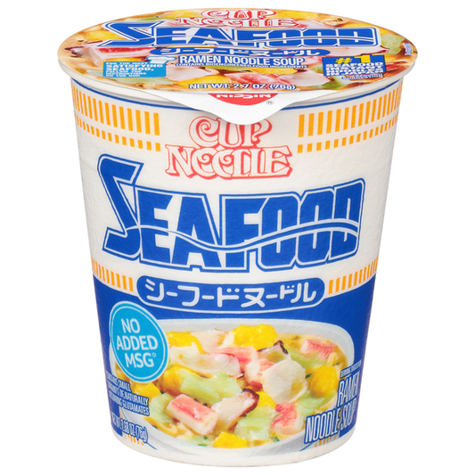Nissin Ramen Noodle Soup, Seafood