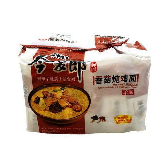 Jinmailang Instant Chicken & Mushroom Flavored Noodle