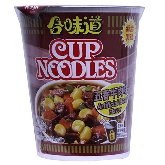Nissin Beef Instant Cup Noodles