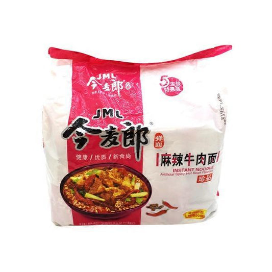 Jinmailang Spicy Hot Beef Instant Noodlex