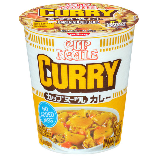 Nissin Ramen Noodle Soup, Curry