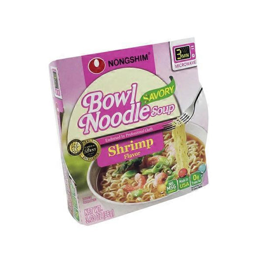 Nongshim Bowl Noodle Soup, Shrimp Flavor