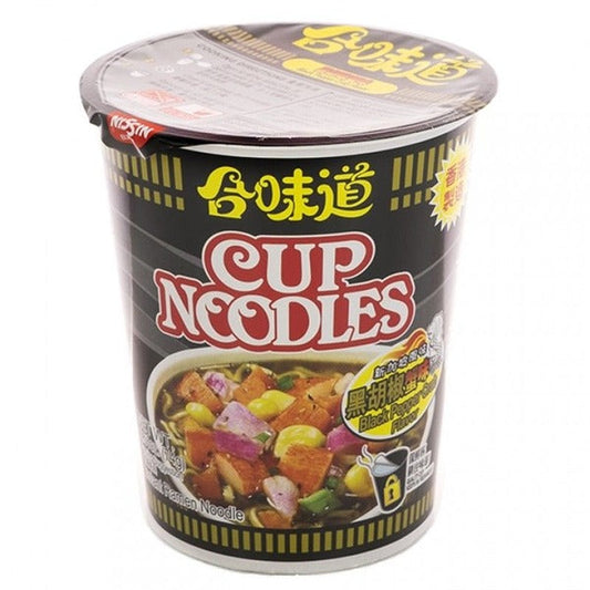 Nissin Black Pepper Crab Flavor Instant Noodles Cup