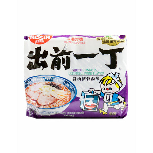 Nissin Shoyu Pork Instant Noodles