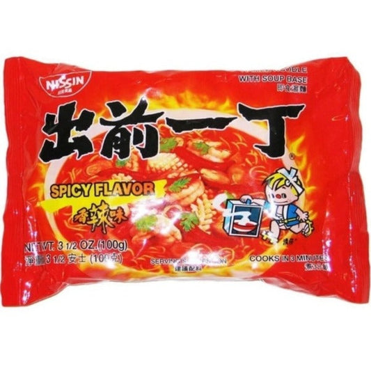 Nissin Spicy Flavor Demae Ramen