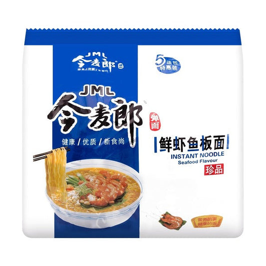 Jinmailang Shrimp & Fish Seafood Flavor Ramen Noodlesct