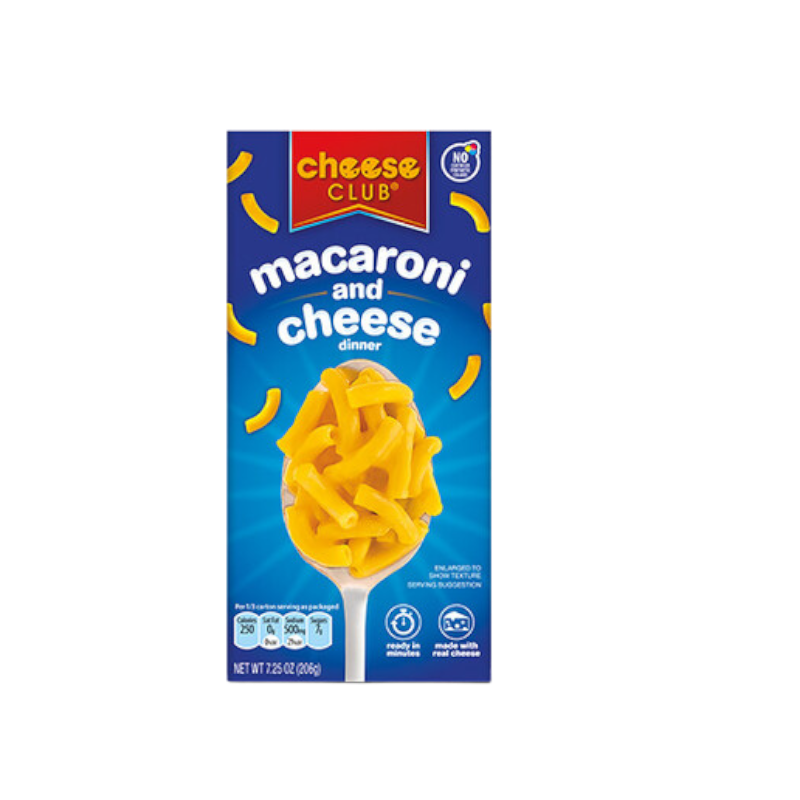 Cheese Club's Macaroni And Cheese Dinner 7.25 oz