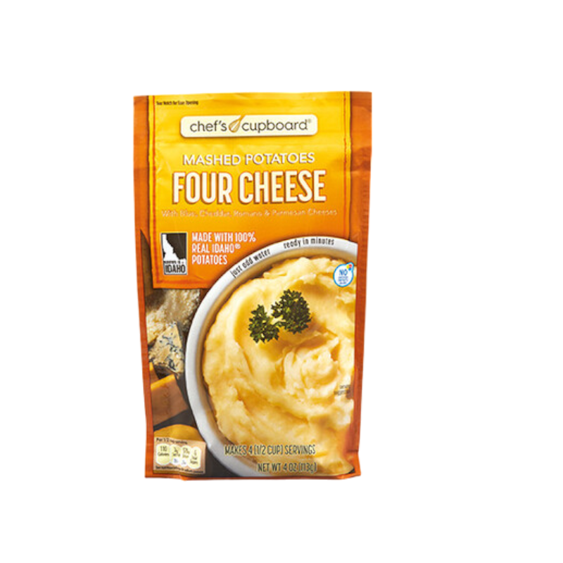 Chef's Cupboard Homestyle Four Cheese Mashed Potatoes 4 oz