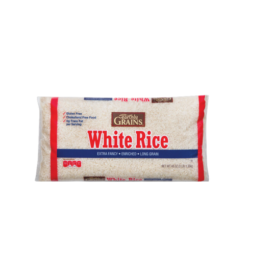 Earthly Grains Long Grain White Rice 3 lb