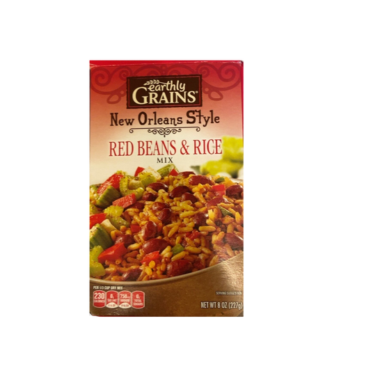 Earthly Grains New Orleans Style Red Beans and Rice Mix 8 oz